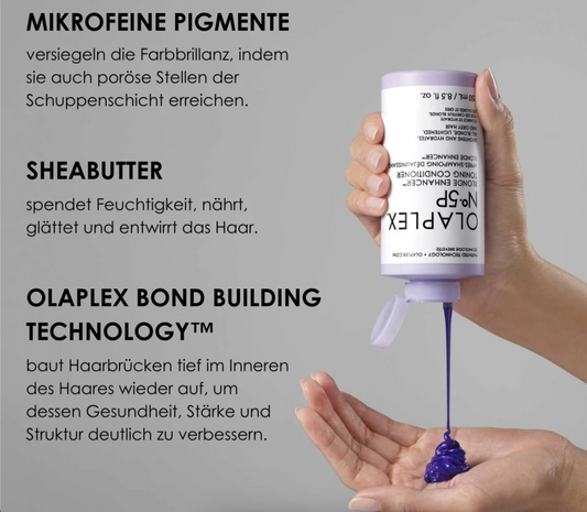 Olaplex No.5P Blonde Enhancer Toning Conditioner - Loft7 Hair Spa | Friseur Salon in Erfurt