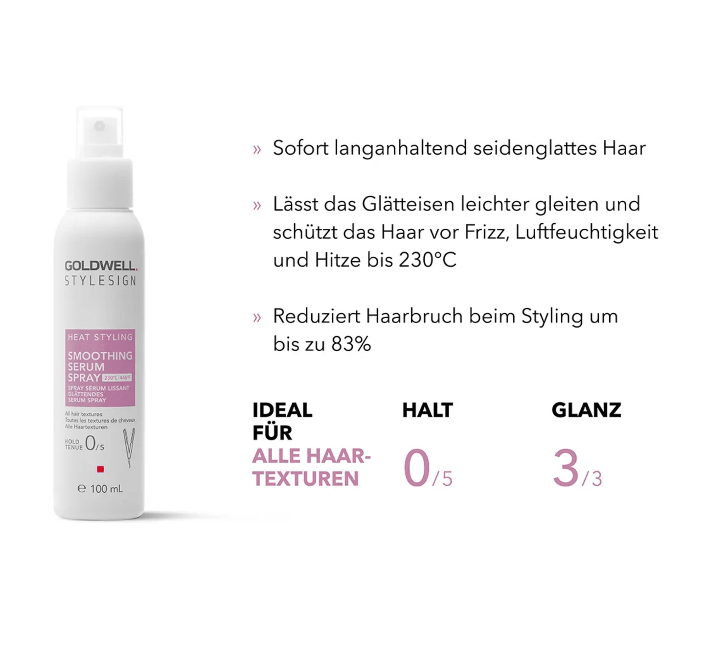 Heat Styling - Glättendes Serum-Spay - Loft7 Hair Spa | Friseur Salon in Erfurt