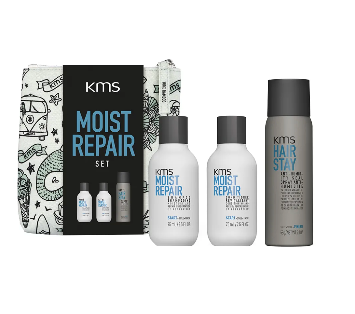 KMS Moist Repair Reiseset - Loft7 Hair Spa | Friseur Salon in Erfurt
