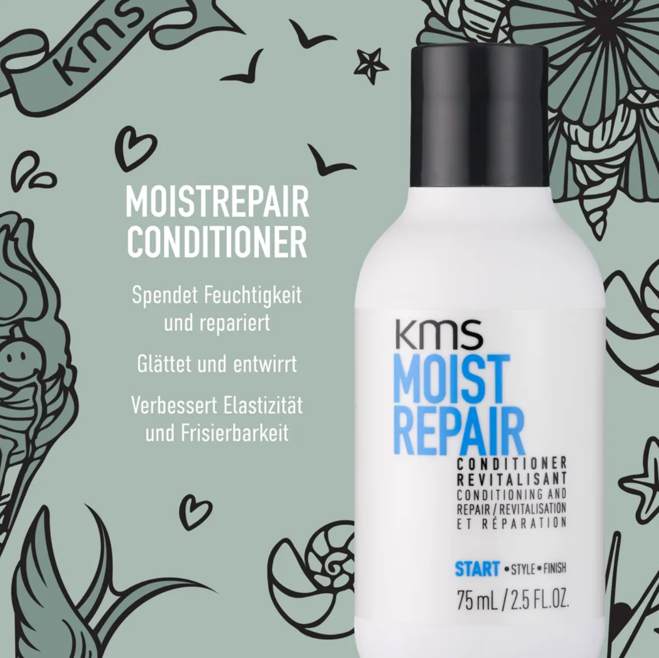 KMS Moist Repair Reiseset - Loft7 Hair Spa | Friseur Salon in Erfurt